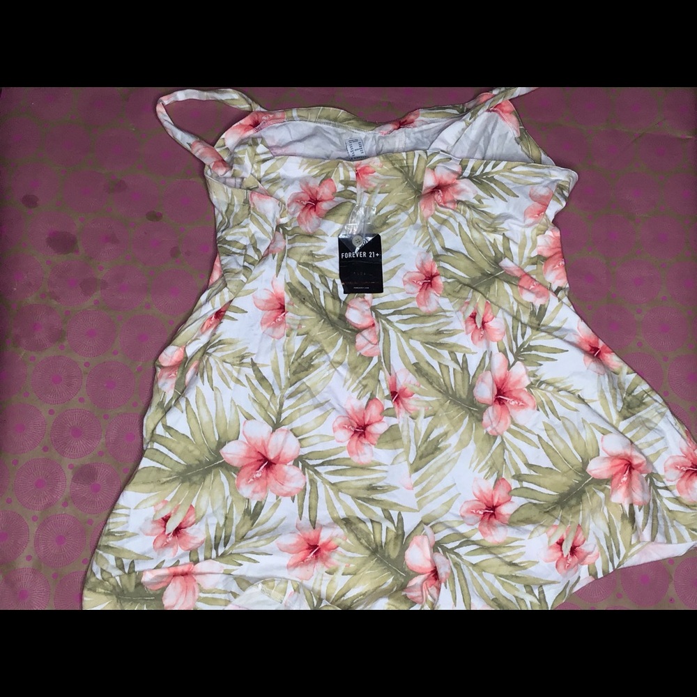 A flower romper